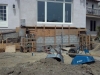 beginning of a foundation repair job