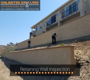 Retaining Wall Inspection