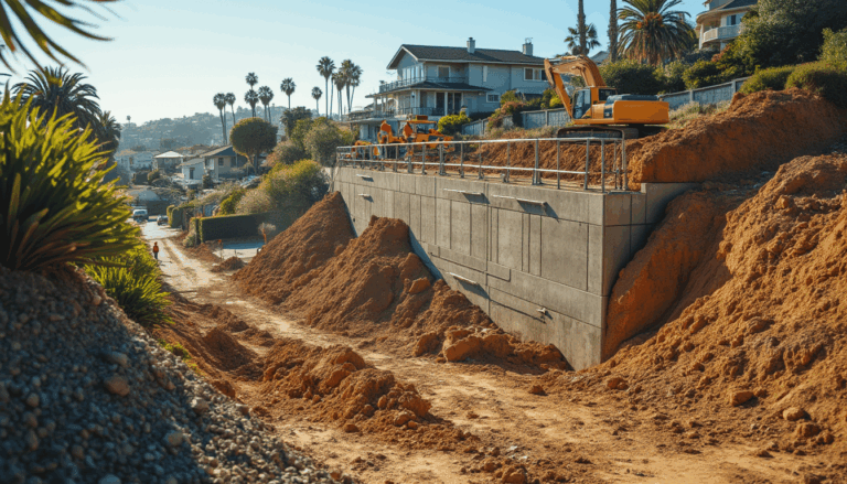 Hillside Construction Project