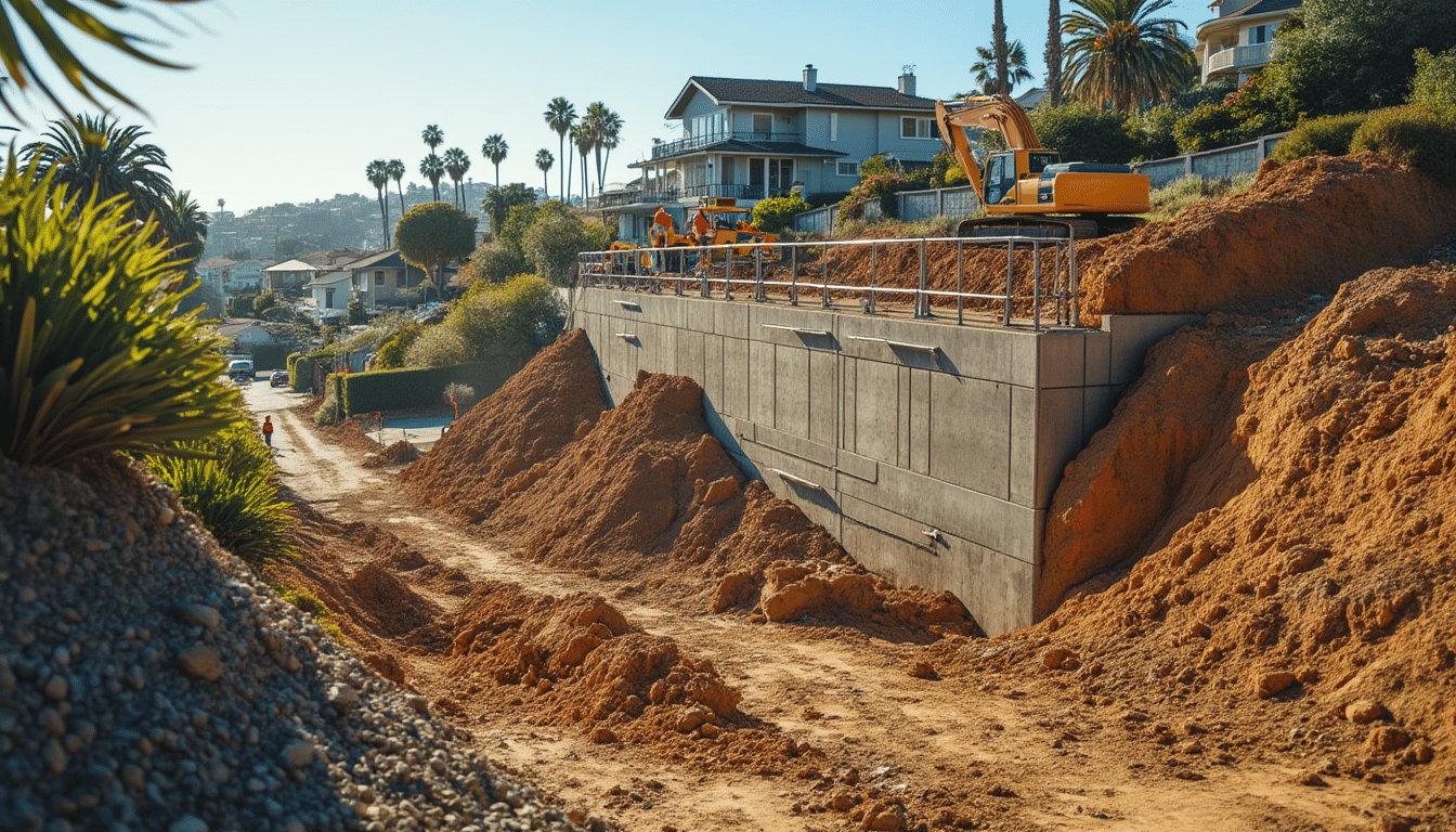 Hillside Construction Project