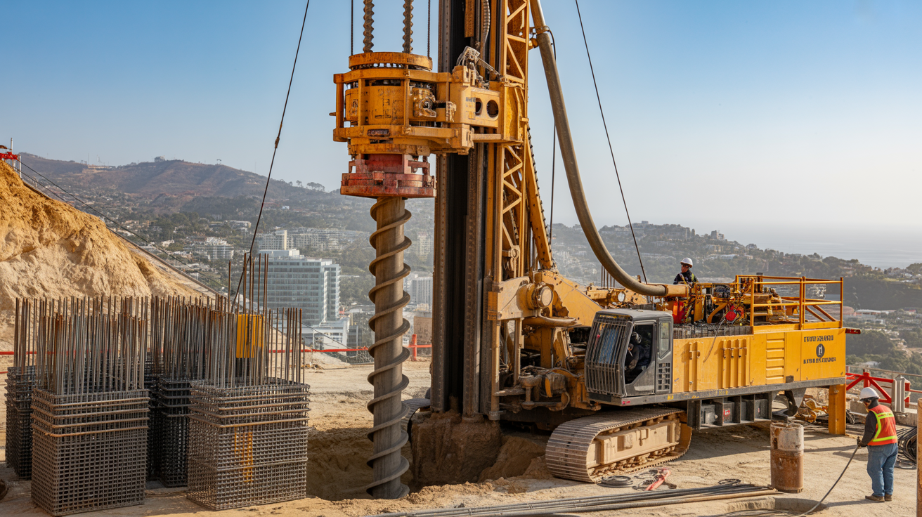 Caisson Drilling San Diego